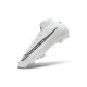 Botas de Fútbol Nike Mercurial Superfly 10 Elite FG Blanco Negro