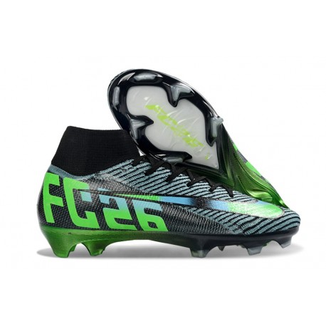 Botas de Fútbol Nike Mercurial Superfly 10 Elite FG Negro Verde