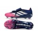 Zapatos de Fútbol Adidas Predator Elite Tongue FG Azul Rosa Plateada
