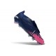 Zapatos de Fútbol Adidas Predator Elite Tongue FG Azul Rosa Plateada