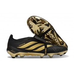 Zapatos de Fútbol Adidas Predator Elite Tongue FG Negro Dorada