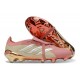 Zapatos de Fútbol Adidas Predator Elite Tongue FG Rosa Plateado