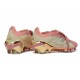 Zapatos de Fútbol Adidas Predator Elite Tongue FG Rosa Plateado