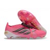 Zapatos de Fútbol Adidas Predator Elite Tongue FG Rosa Negro