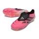 Zapatos de Fútbol Adidas Predator Elite Tongue FG Rosa Negro