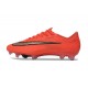 Bota de Futbol Nike Mercurial Vapor 17 Elite FG Carmesí Dorado