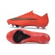 Bota de Futbol Nike Mercurial Vapor 17 Elite FG Carmesí Dorado