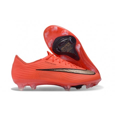Bota de Futbol Nike Mercurial Vapor 17 Elite FG Carmesí Dorado