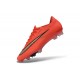 Bota de Futbol Nike Mercurial Vapor 17 Elite FG Carmesí Dorado