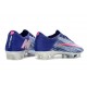 Bota de Futbol Nike Air Zoom Mercurial Vapor 17 Elite FG Azul Plateada