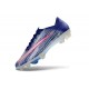 Bota de Futbol Nike Air Zoom Mercurial Vapor 17 Elite FG Azul Plateada