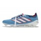 Bota de Futbol Adidas Predator 26 Elite FT FG Rayo Azul Blanco Rojo