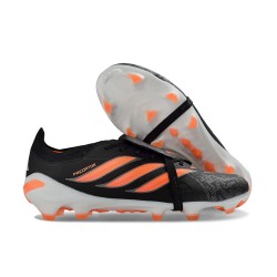 Bota de Futbol Adidas Predator 26 Elite FT FG Negro Naranja