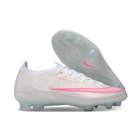 Zapatillas Nike Air Zoom Mercurial Vapor XVII Elite FG Blanco Rosa