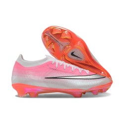 Zapatillas Nike Air Zoom Mercurial Vapor XVII Elite FG Rosa Plateado