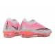 Zapatillas Nike Air Zoom Mercurial Vapor XVII Elite FG Rosa Plateado