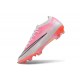 Zapatillas Nike Air Zoom Mercurial Vapor XVII Elite FG Rosa Plateado