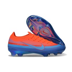 Zapatos de Fútbol Nike Mercurial Vapor 17 Elite FG Naranja Azul
