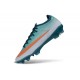 Zapatos de Fútbol Nike Mercurial Vapor 17 Elite FG Verde Naranja