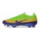 Zapatos de Fútbol Nike Mercurial Vapor 17 Elite FG Verde Violeta