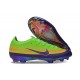 Zapatos de Fútbol Nike Mercurial Vapor 17 Elite FG Verde Violeta
