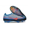 Zapatos de Fútbol Nike Mercurial Vapor 17 Elite FG Cian Gris Rojo