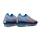 Zapatos de Fútbol Nike Mercurial Vapor 17 Elite FG Cian Gris Rojo