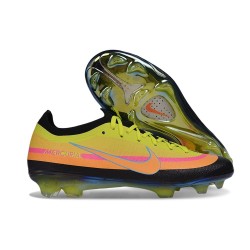 Zapatos de Fútbol Nike Mercurial Vapor 17 Elite FG Amarillo Naranja Rosa