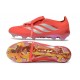 Bota de Futbol Adidas Predator 26 Elite FT FG Rojo Plateada