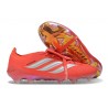 Bota de Futbol Adidas Predator 26 Elite FT FG Rojo Plateada
