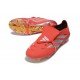Bota de Futbol Adidas Predator 26 Elite FT FG Rojo Plateada