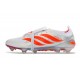 Bota de Futbol Adidas Predator 26 Elite FT FG Blanco Rojo