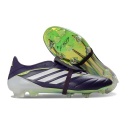 Bota de Futbol Adidas Predator 26 Elite FT FG Negro Blanco