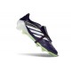Bota de Futbol Adidas Predator 26 Elite FT FG Negro Blanco
