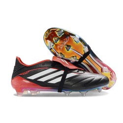 Bota de Futbol Adidas Predator 26 Elite FT FG Negro Blanco