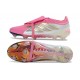 Bota de Futbol Adidas Predator 26 Elite FT FG Rosa Blanco Plateado