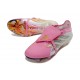 Bota de Futbol Adidas Predator 26 Elite FT FG Rosa Blanco Plateado