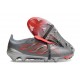 Bota de Futbol Adidas Predator 26 Elite FT FG Gris Rojo