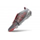 Bota de Futbol Adidas Predator 26 Elite FT FG Gris Rojo