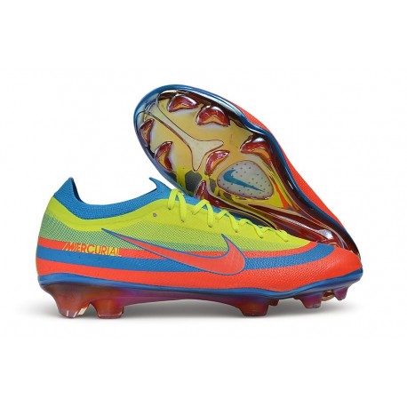 Zapatos de Fútbol Nike Mercurial Vapor 17 Elite FG Rojo Azul Amarillo