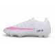 Botas Nike Air Zoom Mercurial Vapor XVII Elite FG CR7 Blanco Rosa