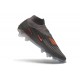 Zapatos de Fútbol Nike Phantom 6 Elite High FG Gris Negro