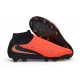 Zapatos de Fútbol Nike Phantom 6 Elite High FG Rojo Negro