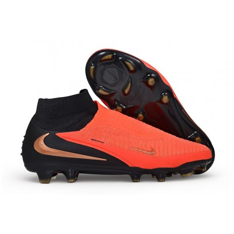 Zapatos de Fútbol Nike Phantom 6 Elite High FG Rojo Negro
