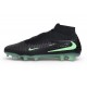 Zapatos de Fútbol Nike Phantom 6 Elite High FG Negro Verde