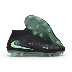Zapatos de Fútbol Nike Phantom 6 Elite High FG Negro Verde