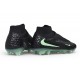 Zapatos de Fútbol Nike Phantom 6 Elite High FG Negro Verde
