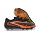Botas y Zapatillas de Fútbol Nike Phantom 6 Elite FG Negro Brt Carmesí 