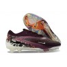 Botas y Zapatillas de Fútbol Nike Phantom 6 Elite FG Flechazo Burdeos Rojo Univ Fósil