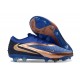 Botas y Zapatillas de Fútbol Nike Phantom 6 Elite FG Azul oscuro Bronce
